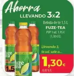 Spar La Palma Fuze tea - bebida de té fuze-tea oferta