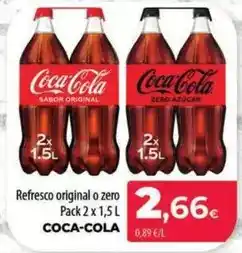 Spar La Palma Coca-cola - refresco original o zero oferta
