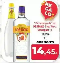 Spar La Palma Gordon's - ginebra oferta