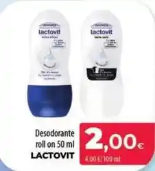 Spar La Palma Lactovit - desodorante roll on oferta