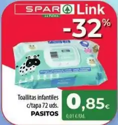 Spar La Palma Pasitos - toallitas infantiles oferta