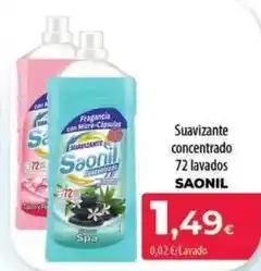 Spar La Palma Saonil - suavizante concentrado oferta