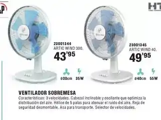 Optimus Ventilador oferta