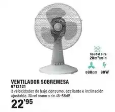 Optimus Ventilador sobremesa oferta