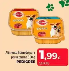 SPAR Lanzarote Pedigree - alimento húmedo para perro tarrina oferta
