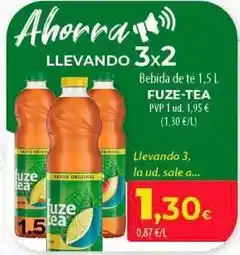 SPAR Lanzarote Fuze tea - bebida de te oferta