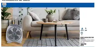 Optimus Vanillard box fan oferta