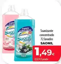 SPAR Lanzarote Saonil - suavizante concentrado oferta