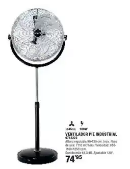 Optimus Ventilado pie industrial oferta
