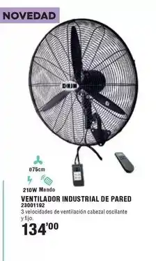 Optimus Ventilador industrial de pared oferta