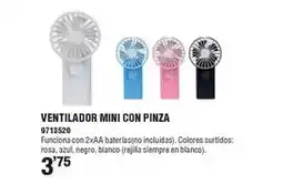 Optimus Ventilador mini con pinza oferta
