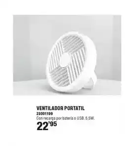 Optimus Ventilador portatil oferta