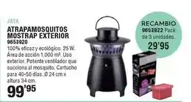 Optimus Atrapamosquitos mostrap exterior oferta