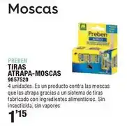 Optimus Tiras atrapa-moscas oferta