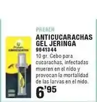 Optimus Anticucarachas gel jeringa oferta