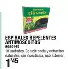 Optimus Espirales repelentes antimosquitos oferta