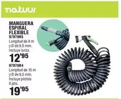 Optimus Manguera espiral flexible oferta