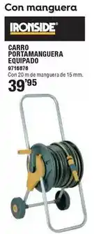 Optimus Ironside - carro portamanguera equipado oferta