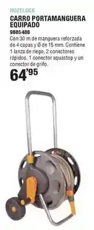 Optimus Hozelock - carro portamanguera equipado oferta