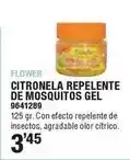 Optimus Citronela repelente de mosquitos gel oferta