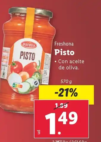 Lidl FRESHONA Pisto oferta
