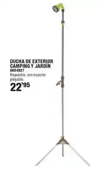 Optimus Ducha de exterior camping y jardin oferta