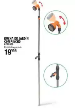 Optimus Ducha de jardin con pincho oferta