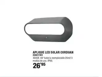 Optimus Aplique led solar corduan oferta