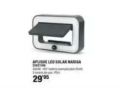 Optimus Aplique led solar nariga 2302160 oferta
