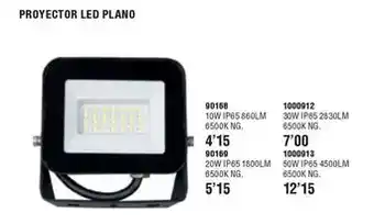 Optimus Proyector led plano oferta