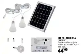 Optimus Kit solar hidra oferta