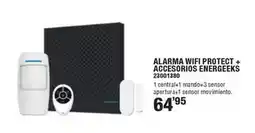 Optimus Alarma wifi protect + accesorios energéeks oferta