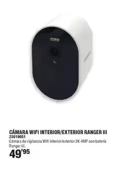 Optimus Cámara wifi interior/exterior ranger iii oferta