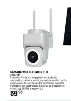 Optimus Cámara wifi defender pro oferta