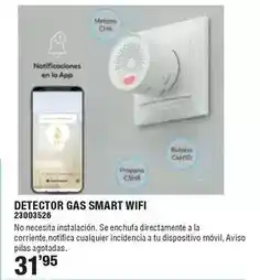 Optimus Detector gas smart wifi oferta