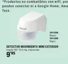 Optimus Detector movimiento mini exterior oferta