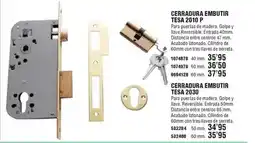 Optimus Cerradura embutir tesa 2018 oferta