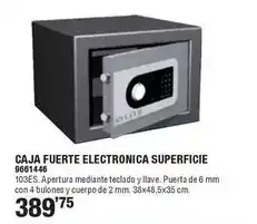 Optimus Caja fuerte electronica superficie oferta