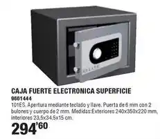 Optimus Caja fuerte electronica superficie oferta
