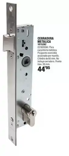 Optimus Cerradura metalica oferta