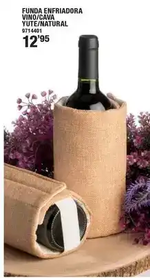 Optimus Funda enfriadora vivo/cava yute/natural oferta