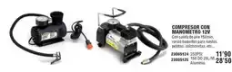 Optimus Compresor con manometro 12v oferta