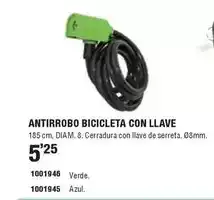 Optimus Antirrobo bicicleta con llave oferta