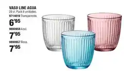 Optimus Vaso line agua oferta