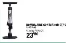 Optimus Bomba aire con manometro oferta