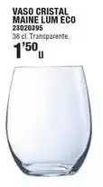 Optimus Vaso cristal maine lum eco oferta