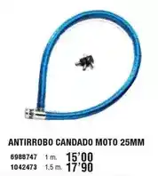 Optimus Antirrobo candado moto 25mm oferta