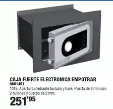 Optimus Caja fuerte electronica empotrar oferta