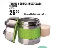 Optimus Termo sólidos inox class oferta
