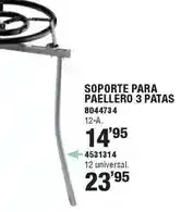 Optimus Soporte para paellero 3 patas oferta